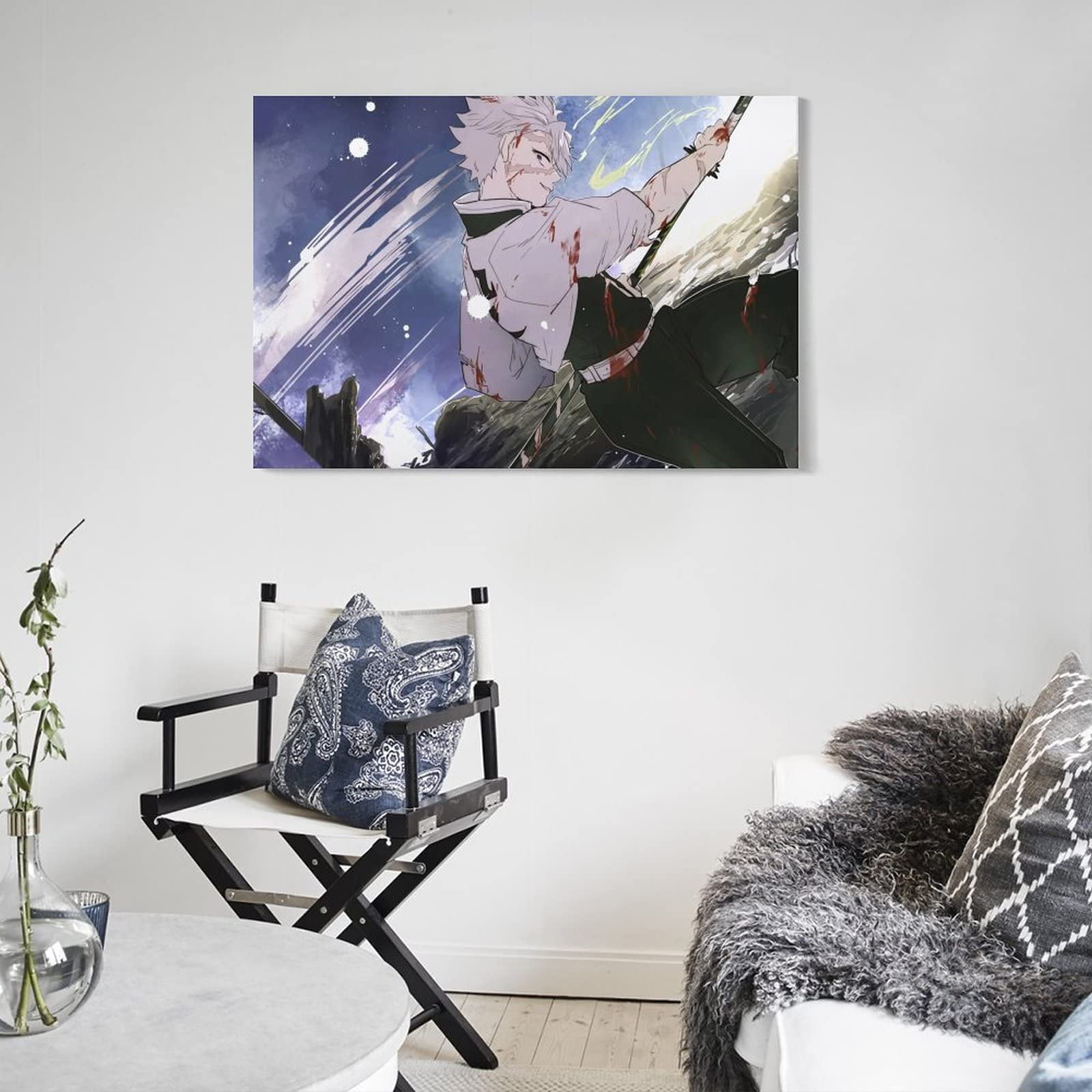 鬼滅の刃 不死川実弥 アートパネル 額装品